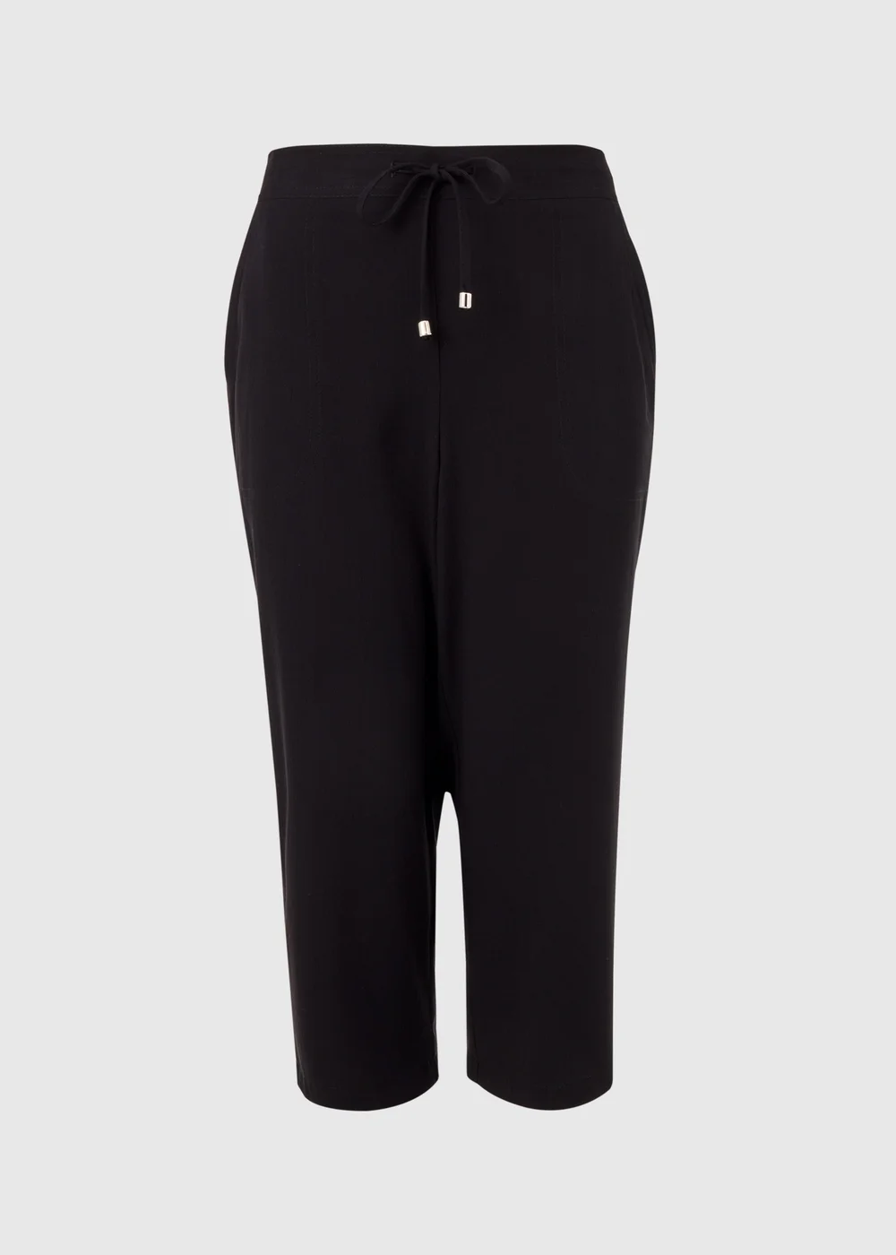 Black Cropped Trousers - 10 Image 5