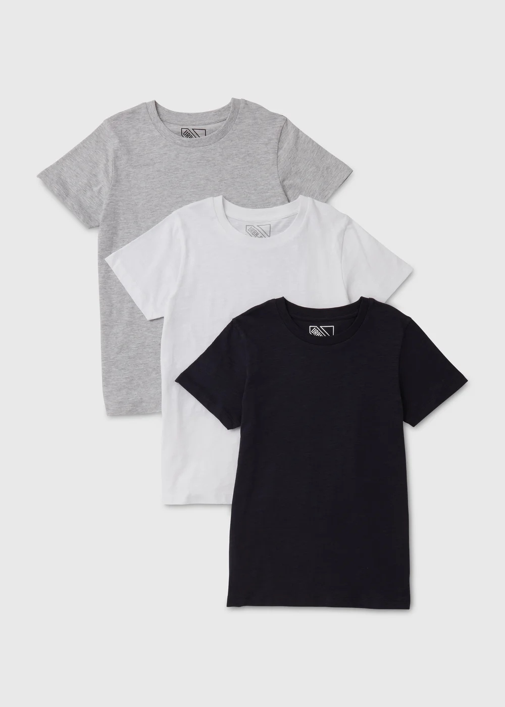 Boys 3 Pack Core T-Shirts (7-13yrs) - 7 Yrs Image 1