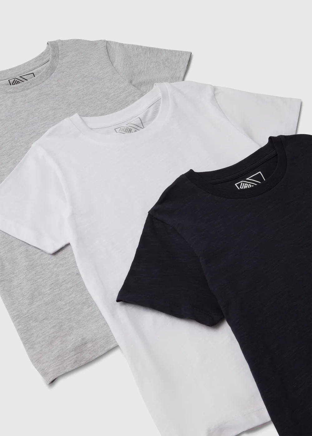 Boys 3 Pack Core T-Shirts (7-13yrs) - 7 Yrs Image 2