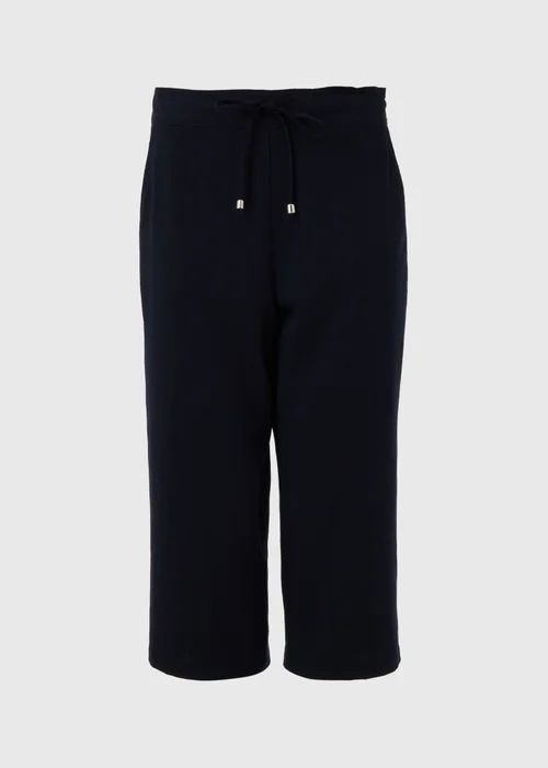 Navy Cropped Trousers - 10 Image 5