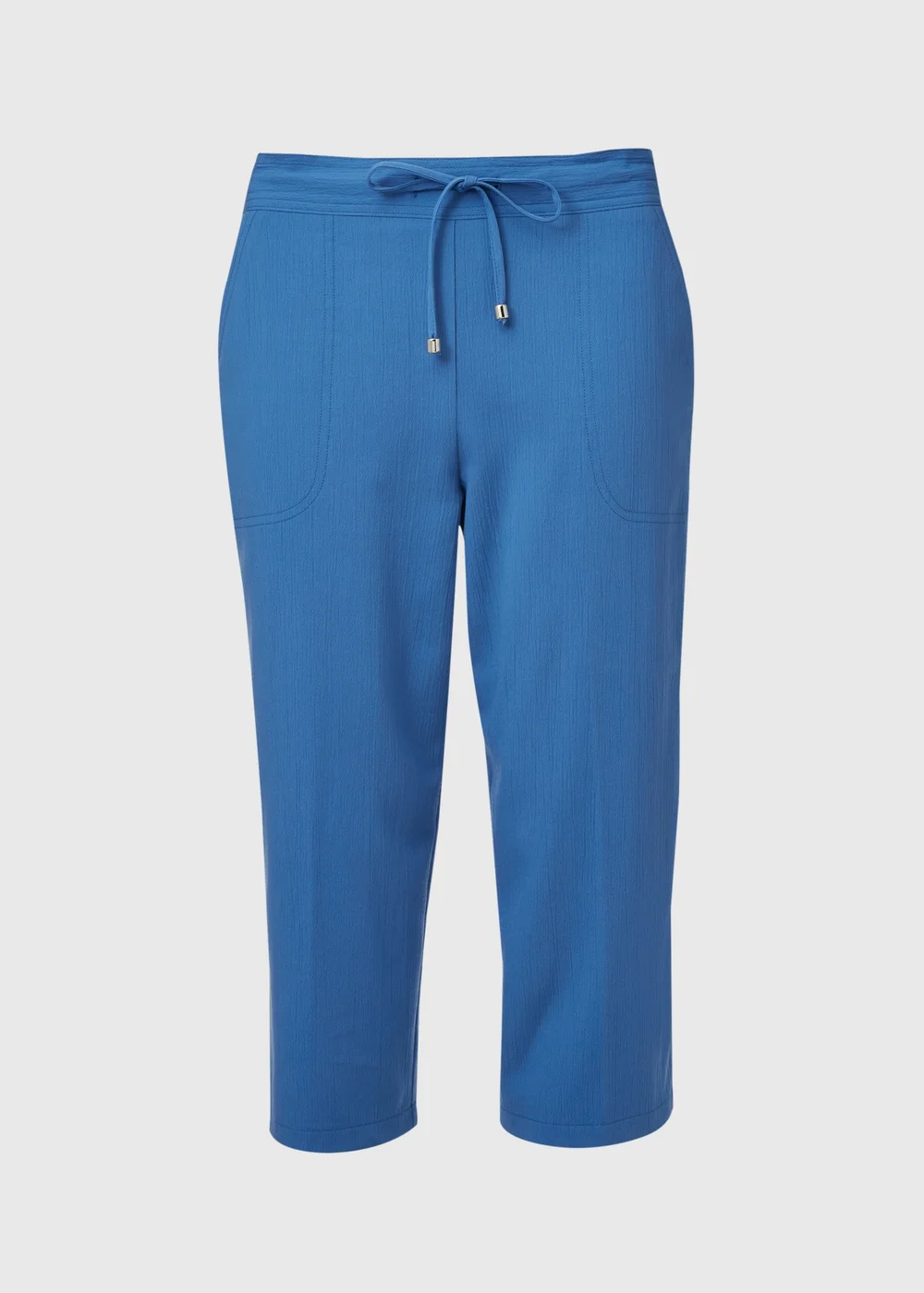 Blue Cropped Trousers - 10 Image 5