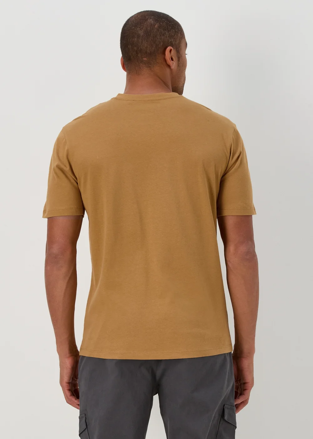 Bronze Essential V-Neck T-Shirt - S Image 2