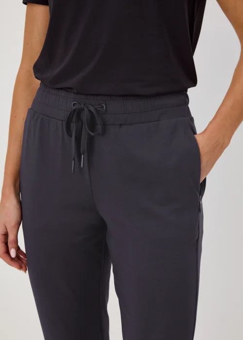 Souluxe Black Active Sports Jogging Bottoms - S Image 4