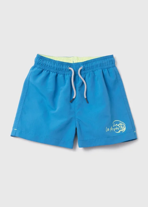 Boys Blue Swim Shorts (1-6yrs) - 1 to 1 half years Image 1