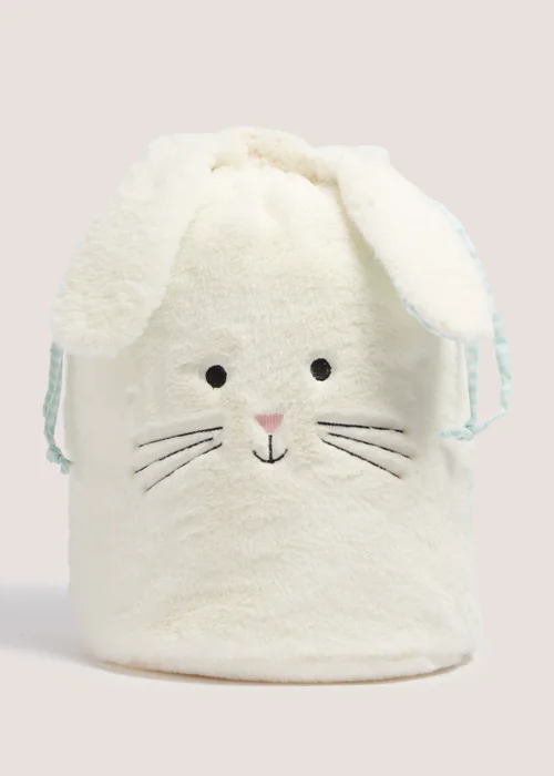 Large Furry Bunny Bag (40cm x 36cm) Image 1