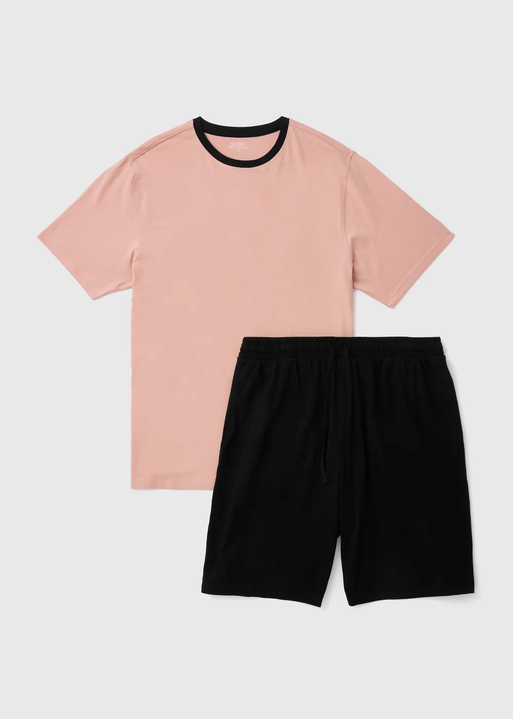 Pink Basic T-Shirt & Shorts Set - Extra small Image 4