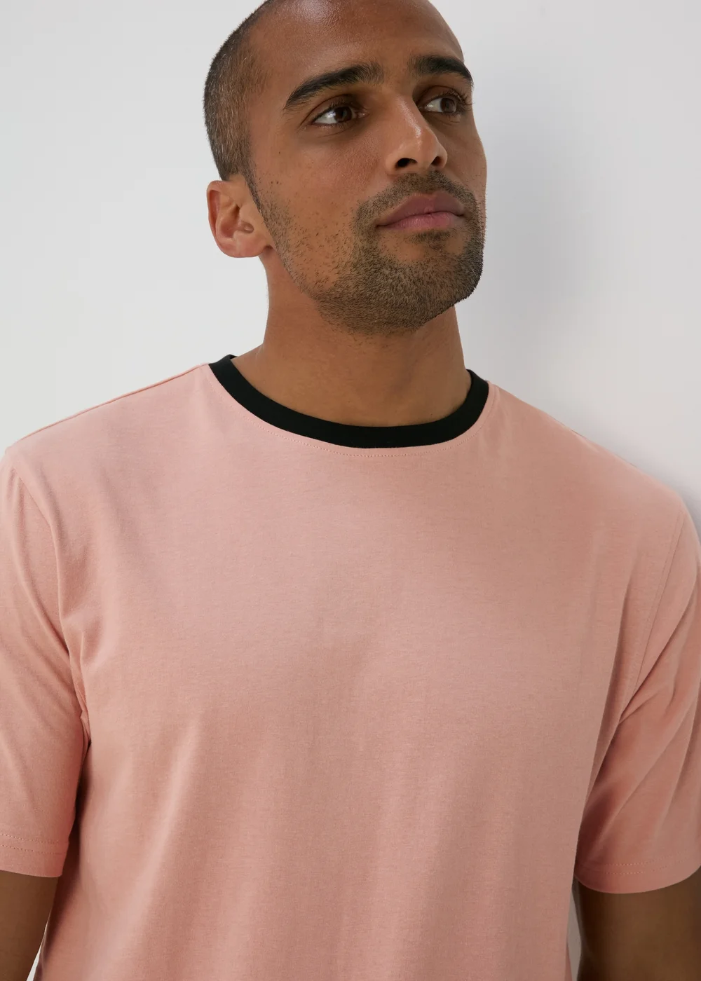 Pink Basic T-Shirt & Shorts Set - Extra small Image 3