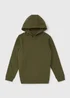 Boys Khaki Hoodie (7-13yrs) - 7 Yrs Image 1