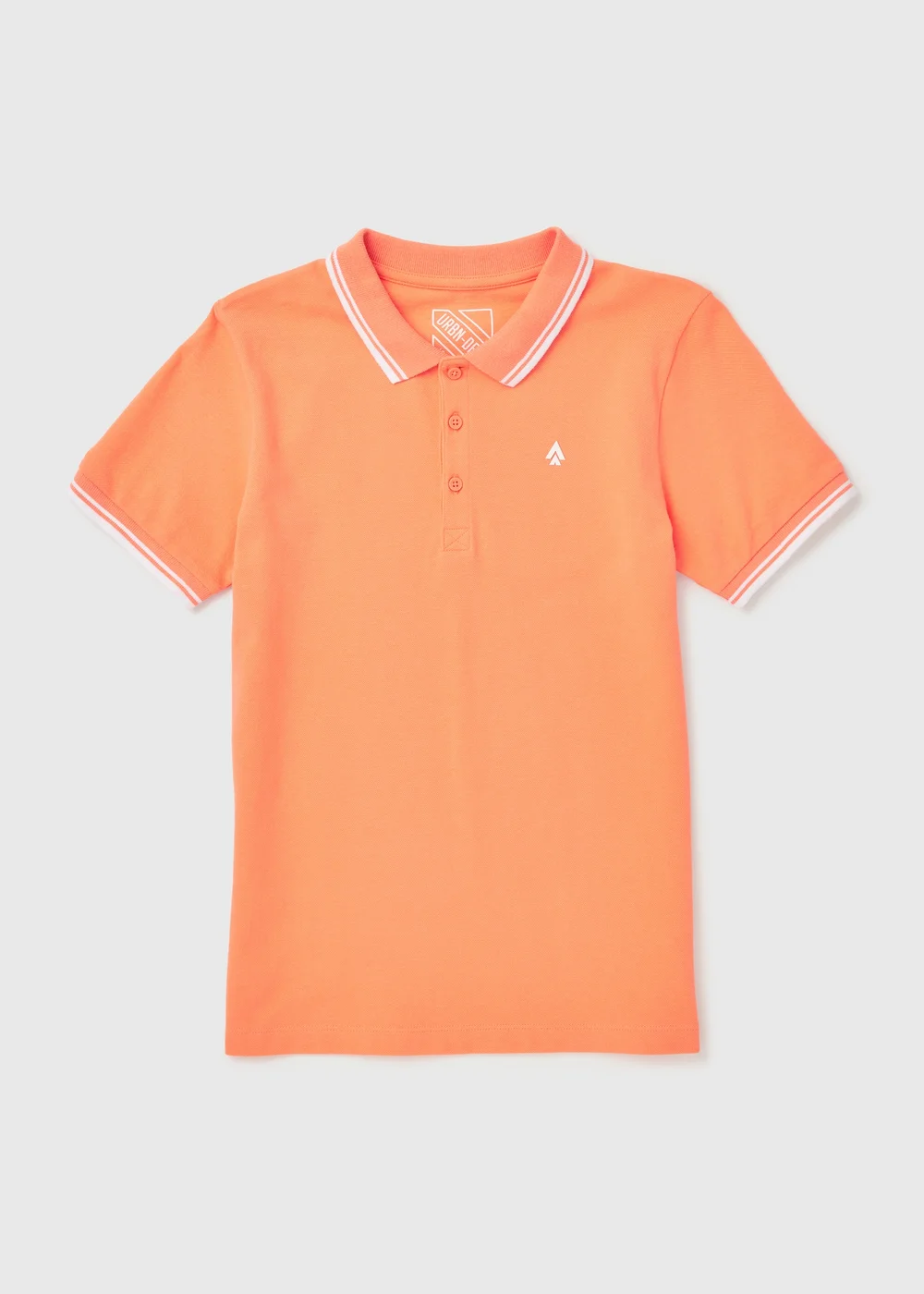 Boys Orange Polo Shirt (7-13yrs) - 7 Yrs Image 1