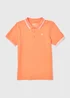 Boys Orange Polo Shirt (7-13yrs) - 7 Yrs Image 1