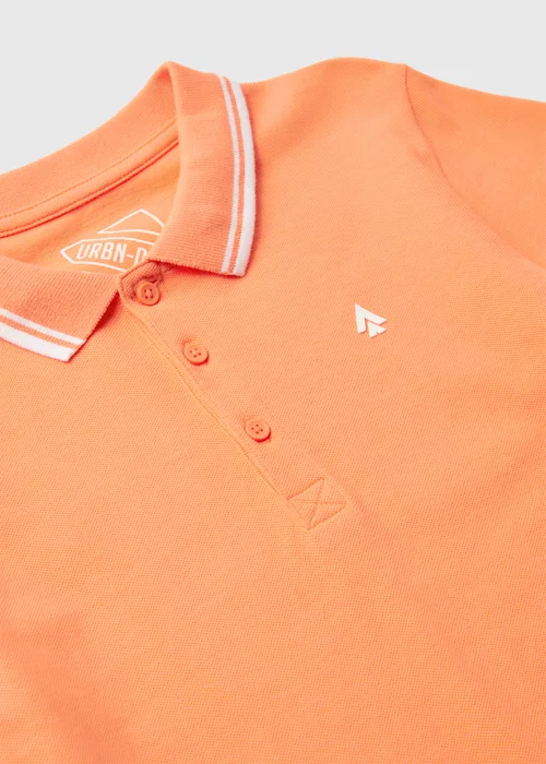 Boys Orange Polo Shirt (7-13yrs) - 7 Yrs Image 2