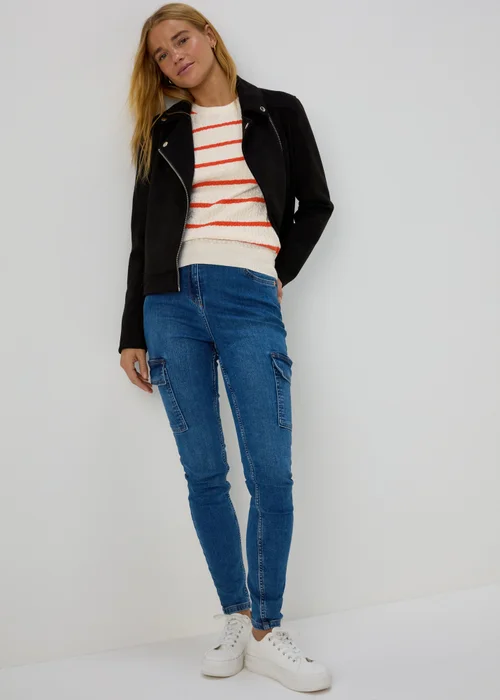 Red Baby Cable Stripe Jumper - 8 Image 4