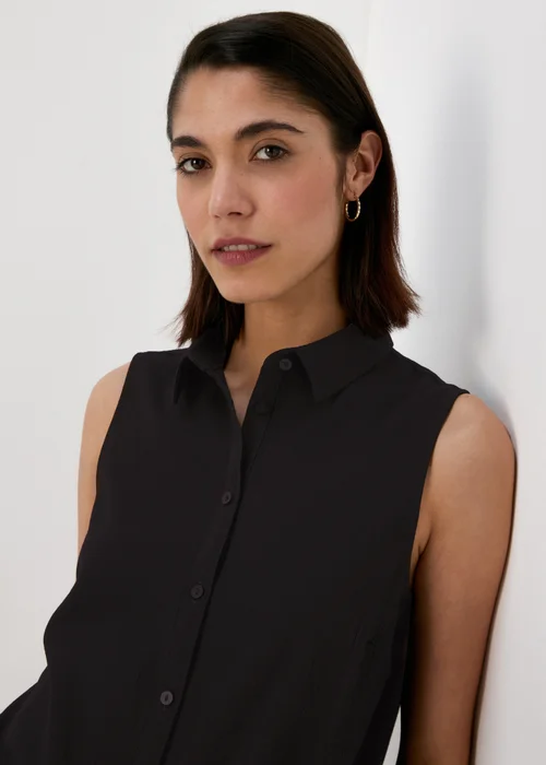 Black Sleeveless Shirt - 8 Image 3