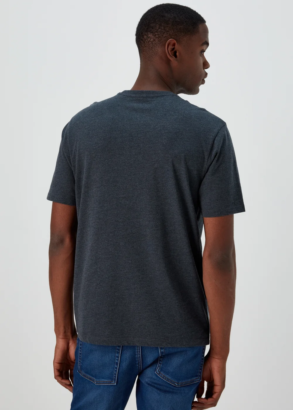 Navy Lost Path Racing Print T-Shirt - S Image 2