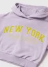 Girls Lilac New York Hoodie (7-15yrs) - 7 Yrs Image 2