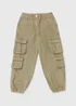 Girls Khaki Cargo Pants (7-15yrs) - Age 7 Years Image 1