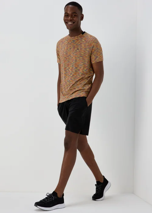 Souluxe Orange Space Dye T-Shirt - XS Image 4