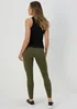Khaki Seamless Leggings - S Image 2