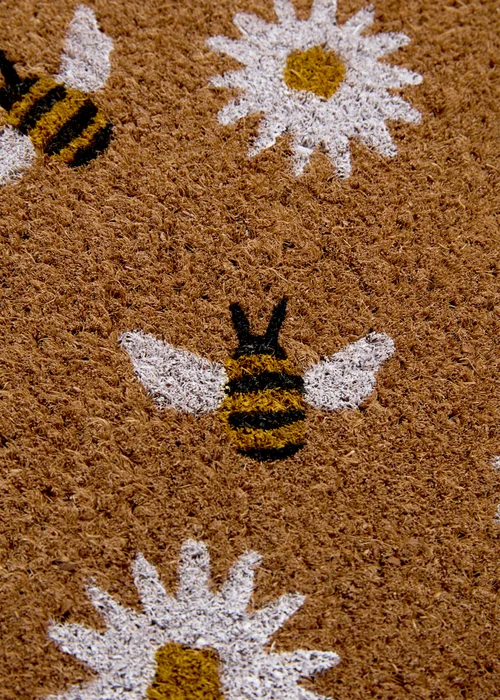 Daisy Bee Doormat (60cm x 40cm) Image 2