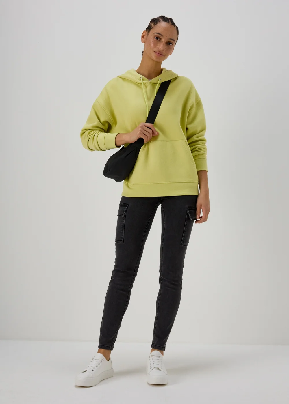 Lime Basic Hoodie - Small Image 4
