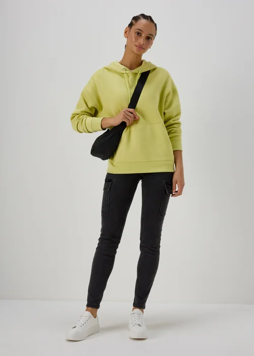 Lime Basic Hoodie - Small Image 4