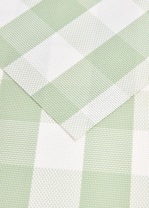 2 Pack Green Check Placemat Image 2