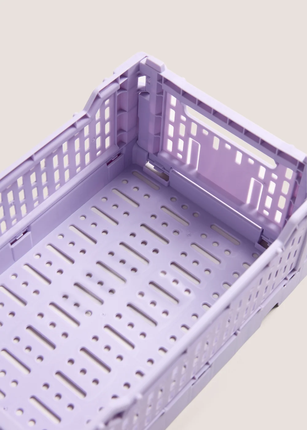 Purple Collapsible Crate (270mm x 170mm x 105mm) Image 2