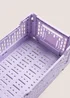 Purple Collapsible Crate (270mm x 170mm x 105mm) Image 2