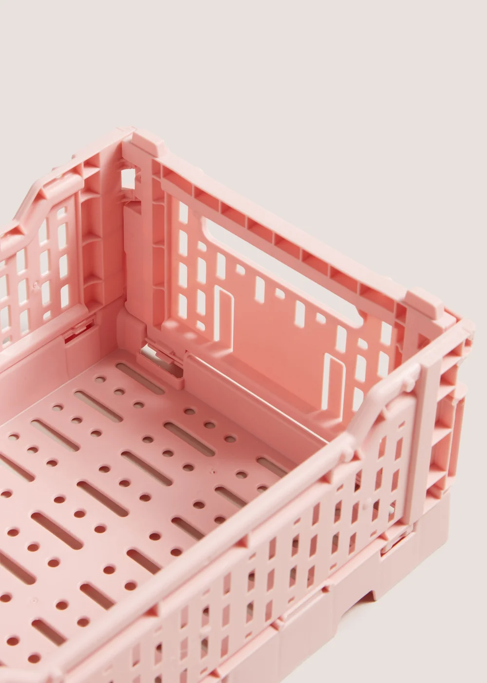 Pink Collapsible Crate (270mm x 170mm x 105mm) Image 2