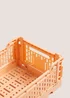 Orange Collapsible Crate (270mm x 170mm x 105mm) Image 2