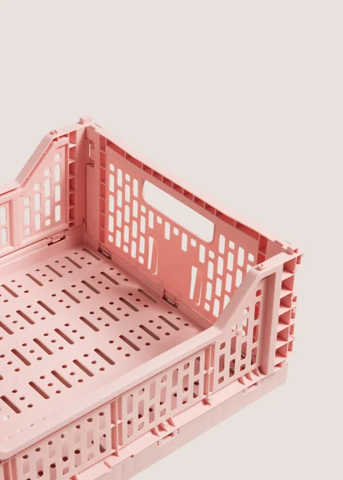 Pink Collapsible Crate (38.5cm x 30cm) Image 2