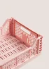 Pink Collapsible Crate (38.5cm x 30cm) Image 2