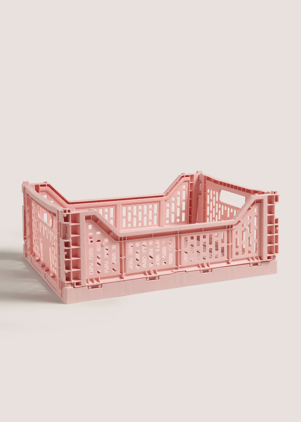 Pink Collapsible Crate (38.5cm x 30cm) Image 1