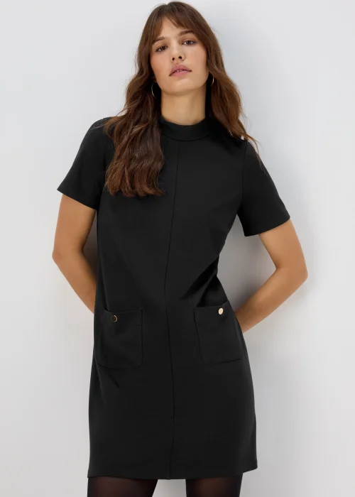 Et Vous Black Ponte Tunic Dress - 8 Image 1