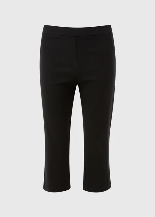 Black Bengaline Cropped Trousers - 8 Image 5