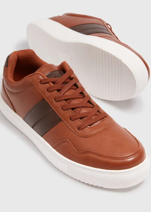Brown Smart Trainers - Size 6 Image 2