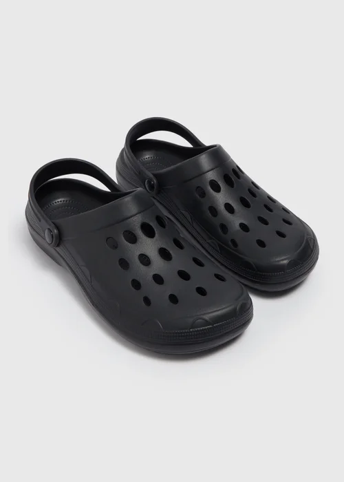Black Basic Clogs - Size 6 Image 1