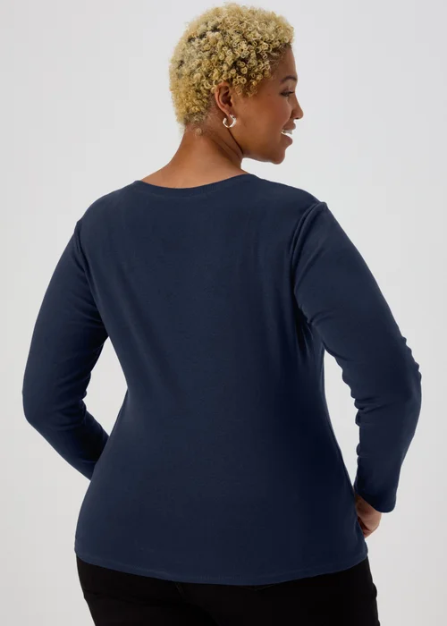 Navy Long Sleeve T-Shirt - 8 Image 2