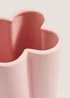 Pink Scallop Vase (15cm x 12cm) Image 2