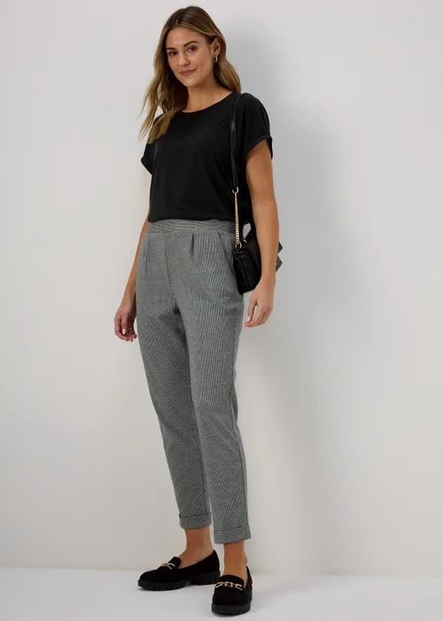 Black Longline T-Shirt - S Image 6