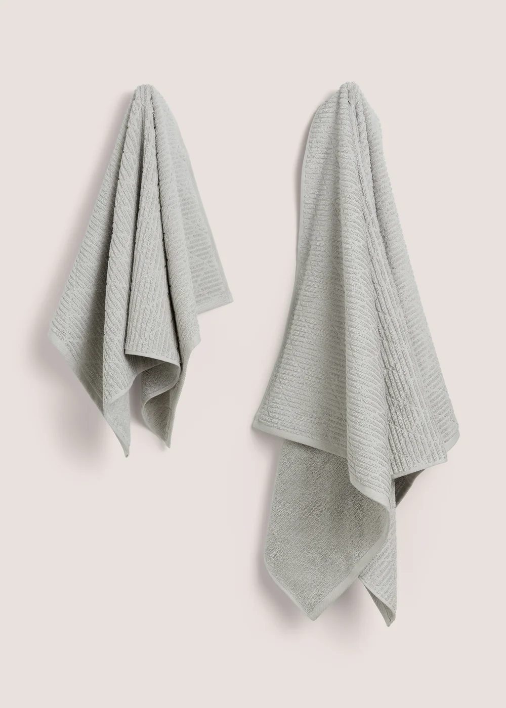 Grey Cottage Towel - Hand Towel Image 1