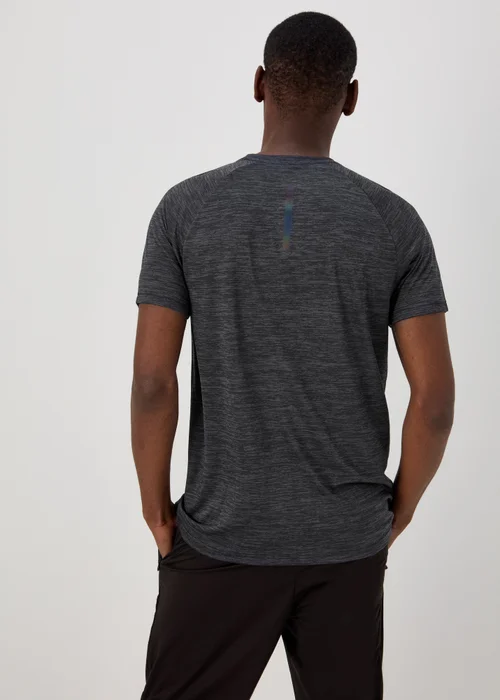 Souluxe Black Basic Two Tone T-Shirt - XS Image 2