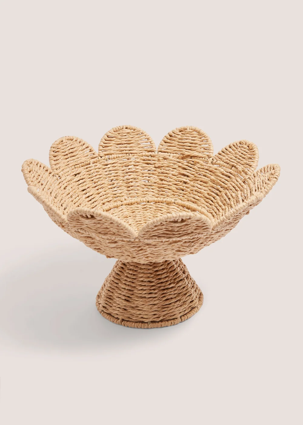 Decorative Woven Scallop Bowl Image 1