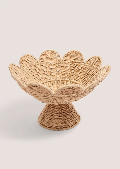 Decorative Woven Scallop Bowl Image 1