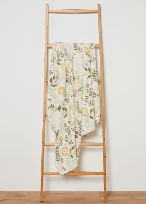 Floral Folk Throw Image 1