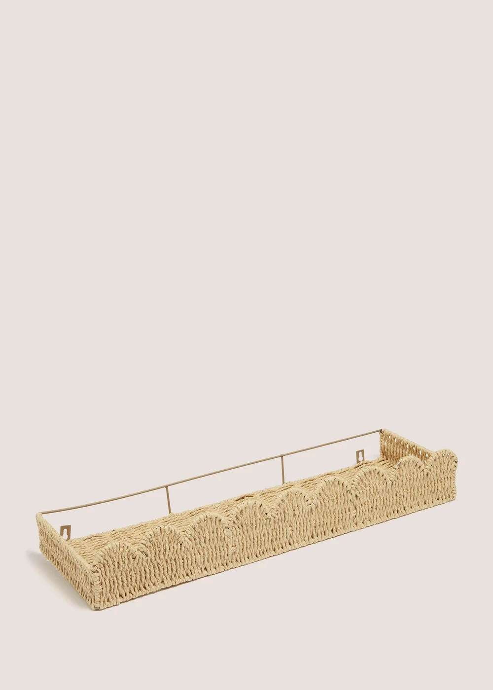Natural Scallop Edge Shelf Image 1