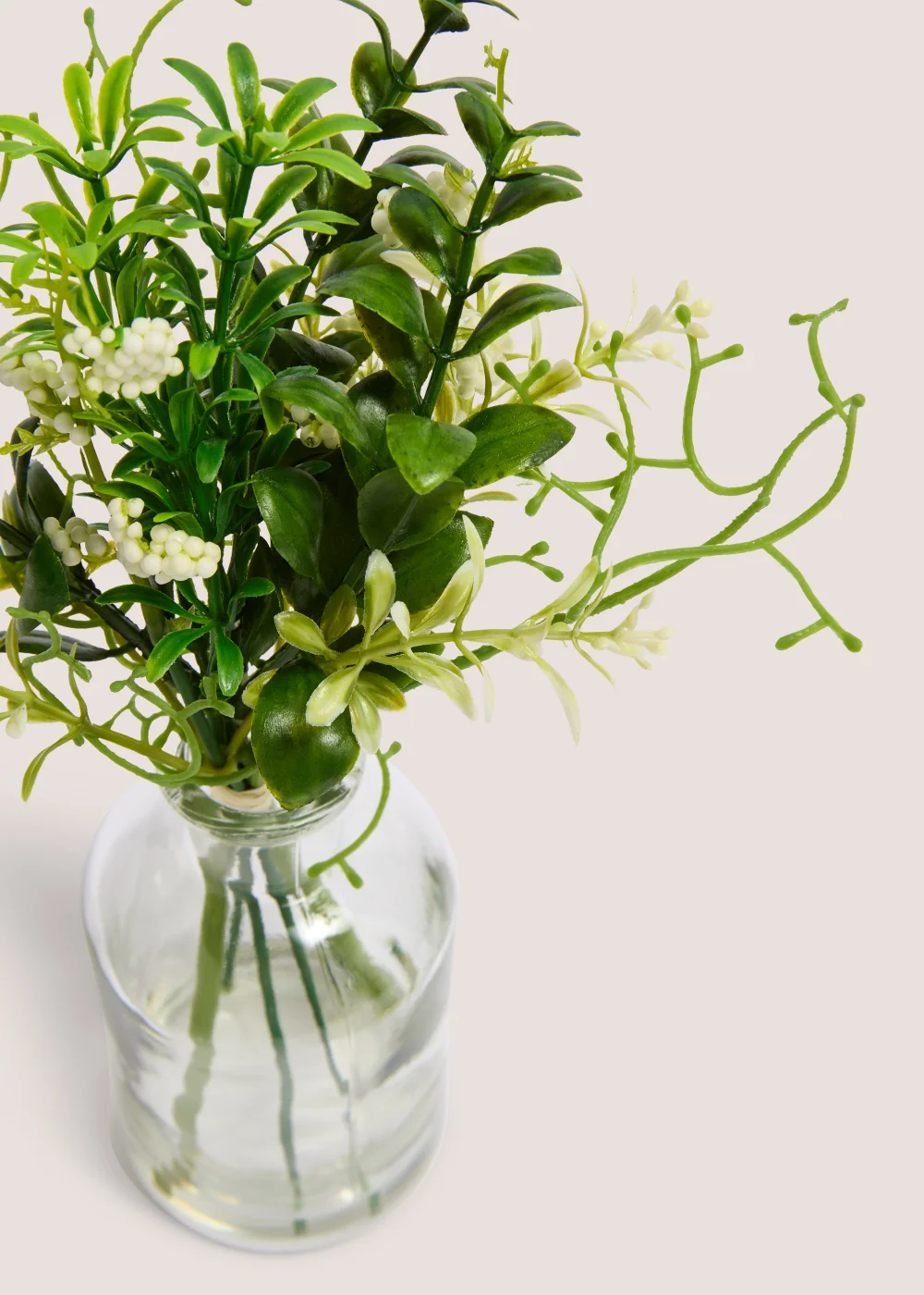 Stems in Glass Vase (20cm x 26cm x 17cm) Image 2