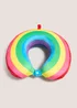 Rainbow Travel Pillow Image 1