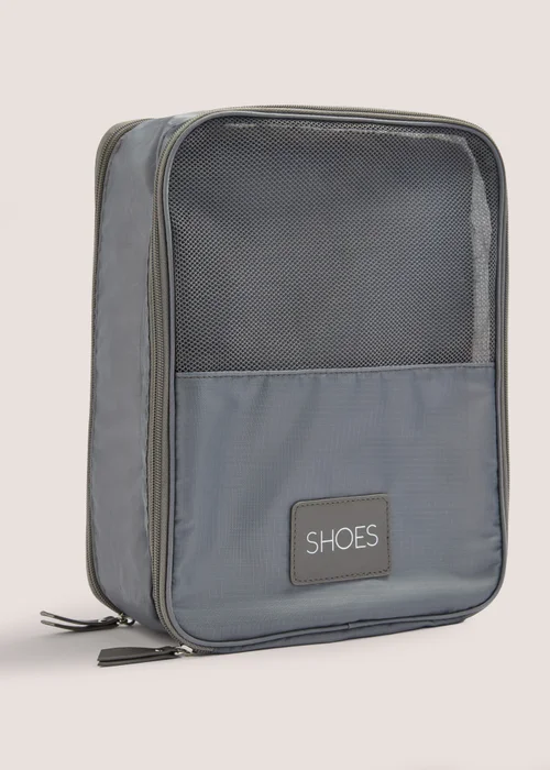 Grey Shoe Storage Bag Image 1