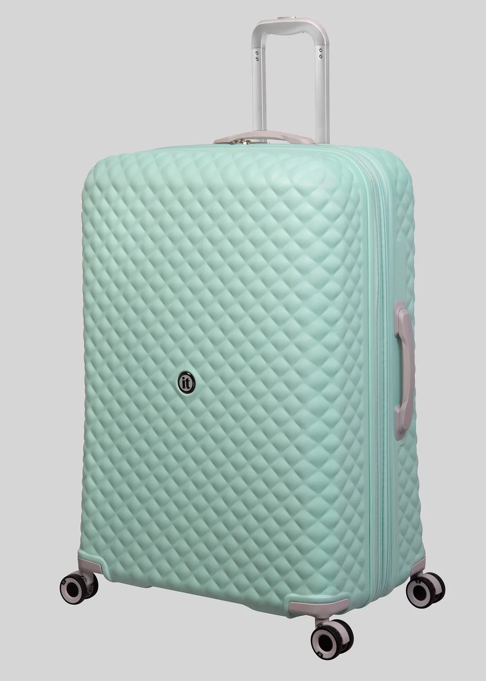 IT Luggage Mint Quilted Suitcase - Cabin Image 3